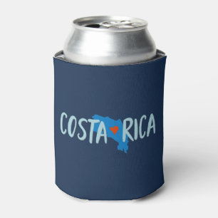 Costa Rica Karte Souvenir Dosenkühler