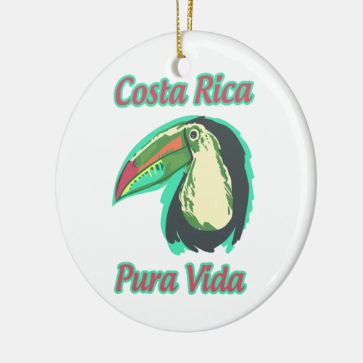 Costa Rica Keramik Ornament (Links)