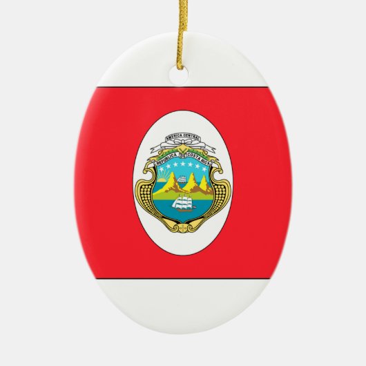 Costa Rica Keramik Ornament (Vorne)