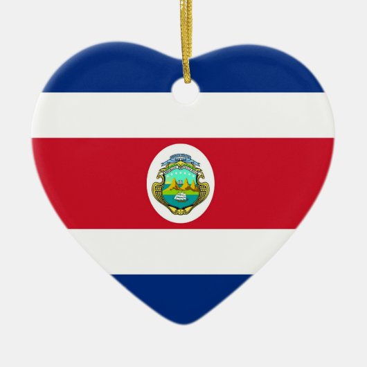 COSTA RICA KERAMIK ORNAMENT (Vorne)