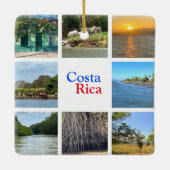 Costa Rica Keramik Ornament (Rückseite)