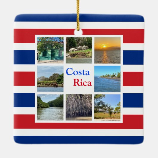 Costa Rica Keramikornament (Rückseite)