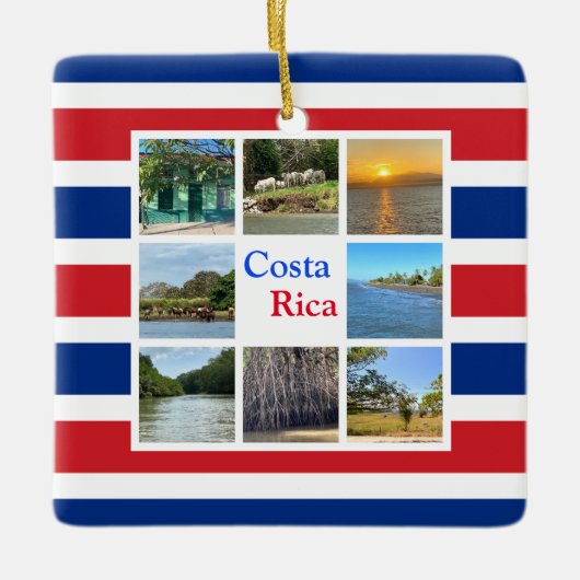 Costa Rica Keramikornament (Vorderseite)