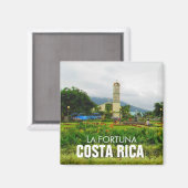 Costa Rica La Fortuna Magnet (Vorderseite/Rückseite)