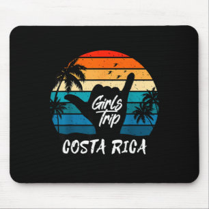 Costa Rica Mädchen-Trip passende Costa Mousepad