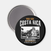 Costa Rica Magnet (Vorderseite/Rückseite)
