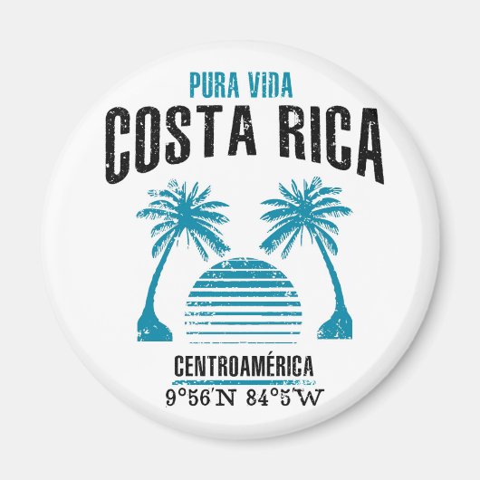 Costa Rica Magnet (Vorne)