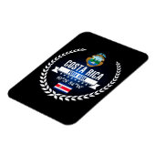 Costa Rica Magnet (Linke Seite)