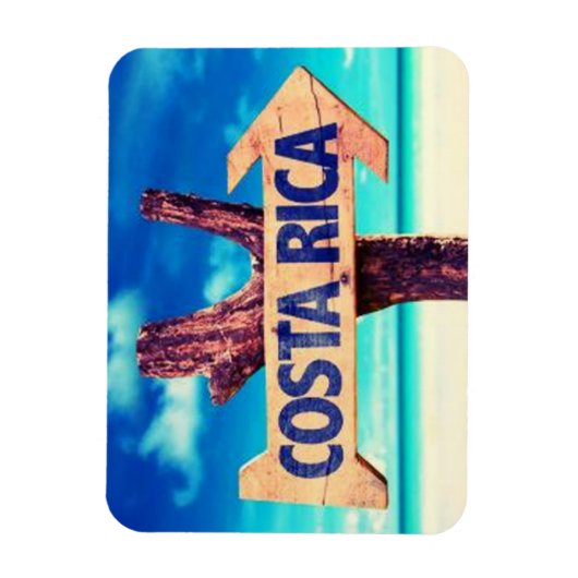 Costa Rica Magnet (Vertikal)