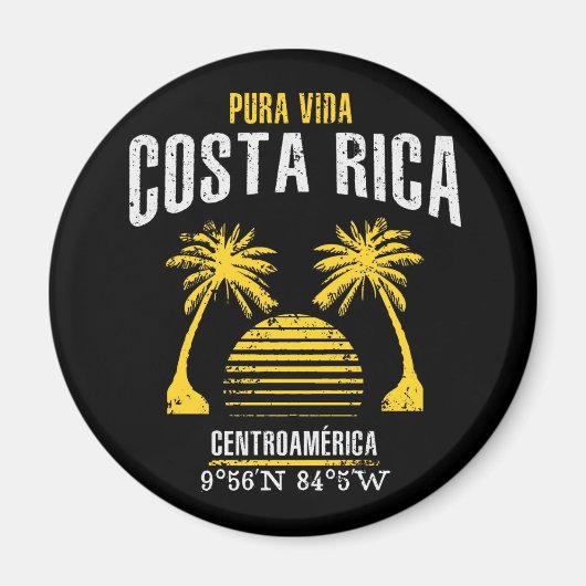Costa Rica Magnet (Vorne)