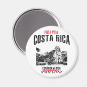 Costa Rica Magnet (Vorderseite/Rückseite)