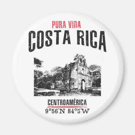 Costa Rica Magnet (Vorne)