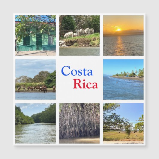 Costa Rica Magnet (Vorderseite)