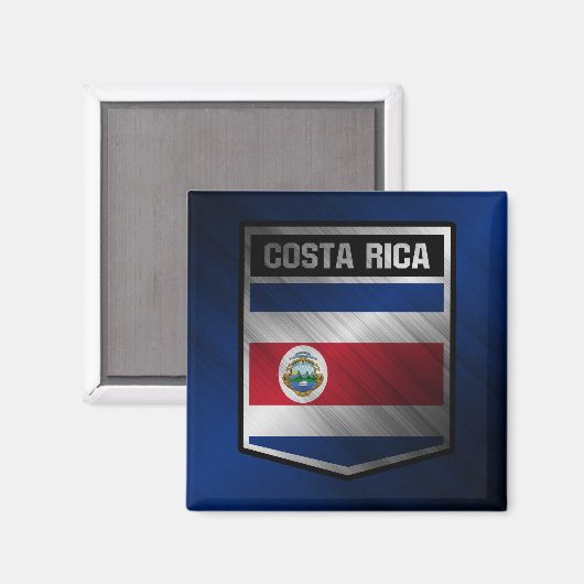 Costa Rica Magnet (Vorderseite/Rückseite)