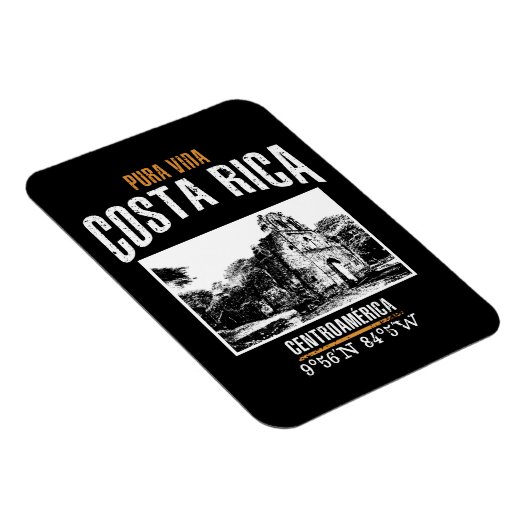 Costa Rica Magnet (Rechte Seite)