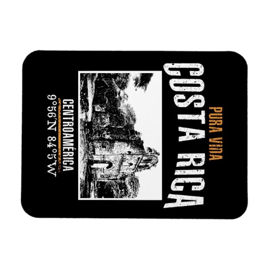 Costa Rica Magnet (Horizontal)