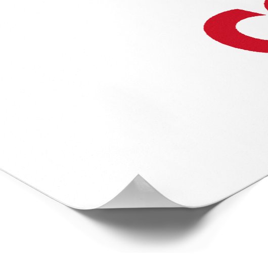 COSTA RICA MAP POSTER (Ecke)