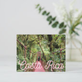 Costa Rica Monteverde Bridge Fotokarte Postkarte (Stehend Vorderseite)