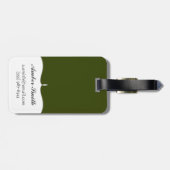 Costa Rica, Monteverde, Rot-Mit Augen Baum-Frosch Gepäckanhänger (Rückseite horizontal)