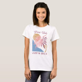 Costa Rica Motto Pura Vida T-Shirt (Vorne ganz)