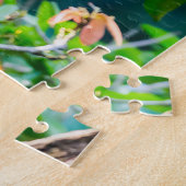 Costa Rica, Muelle - Lazy Iguana in einem Baum Puzzle (Seite)