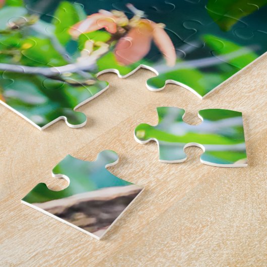 Costa Rica, Muelle - Lazy Iguana in einem Baum Puzzle (Seite)