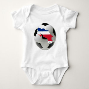 Costa Rica-Nationalmannschaft Baby Strampler