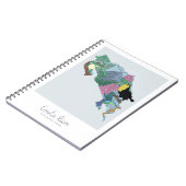 Costa Rica Notebook Notizblock (Linke Seite)