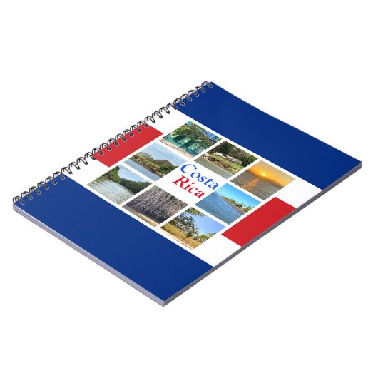 Costa Rica Notizblock (Linke Seite)