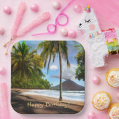 Costa Rica Pappteller (Party)