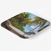 Costa Rica Pappteller (Gewinkelt)