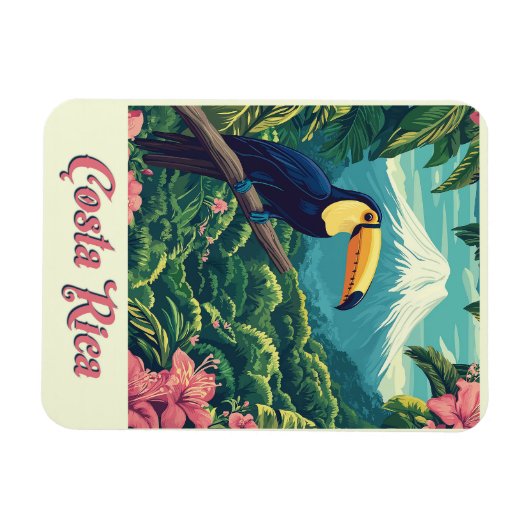Costa Rica Paradise Magnet (Horizontal)