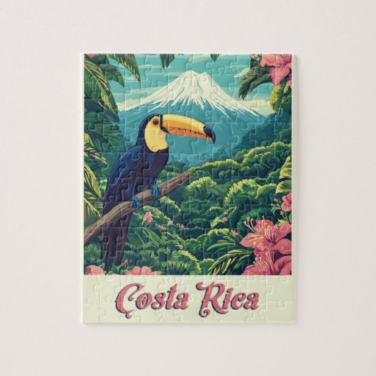 Costa Rica Paradise Puzzle (Vertikal)