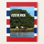 Costa Rica - Pferde am Wasser Planer (Rückseite)