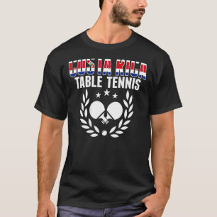 Costa Rica Ping Pong Unterstützen Sie Costa Rican  T-Shirt