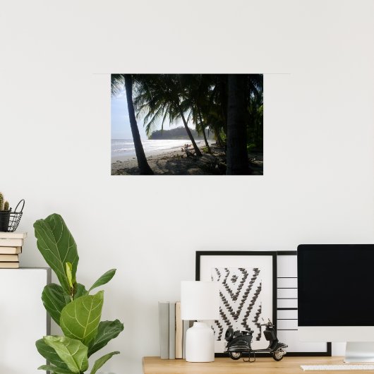 Costa Rica Playa Samara Poster (Heimbüro)