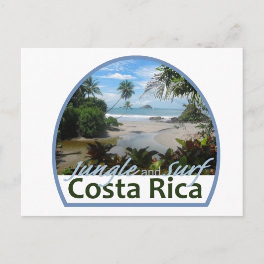 Costa Rica Postcard Postkarte (Vorderseite)