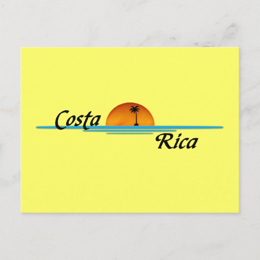 Costa Rica Postcard Postkarte (Vorderseite)