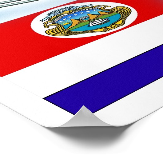 Costa Rica Poster (Ecke)