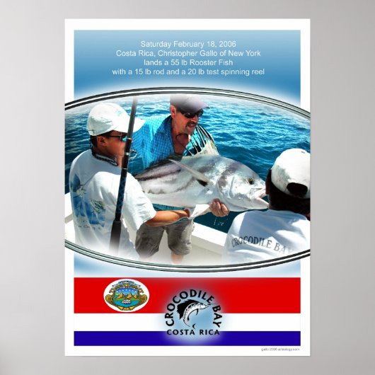 Costa Rica Poster (Vorne)