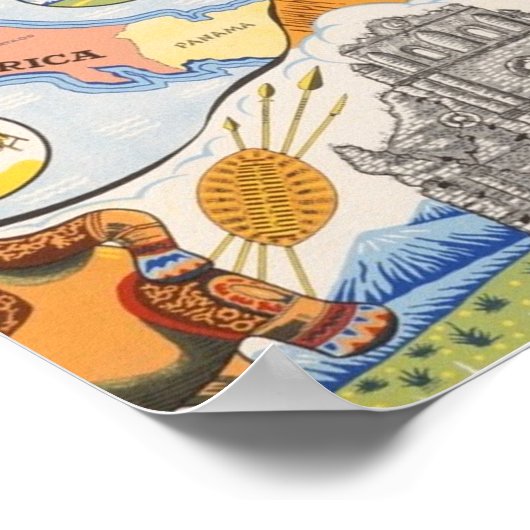 COSTA RICA POSTER (Ecke)