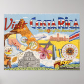 COSTA RICA POSTER (Vorne)