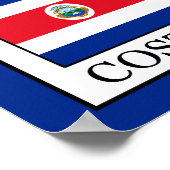 Costa Rica Poster (Ecke)