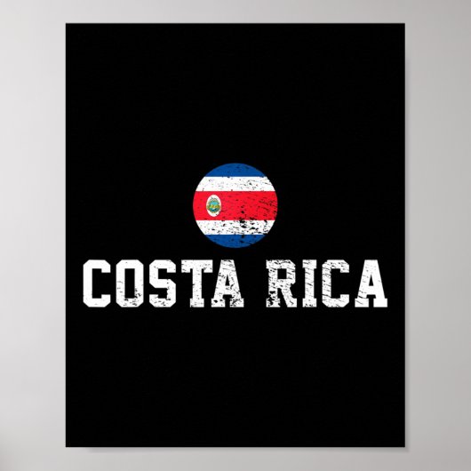 Costa Rica Poster (Vorne)
