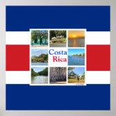 Costa Rica Poster (Vorne)