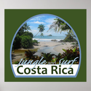 Costa Rica POSTER Print