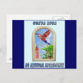 Costa Rica Postkarte (Vorne/Hinten)