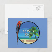Costa Rica - Postkarte (Vorne/Hinten)