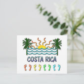 Costa Rica Postkarte (Stehend Vorderseite)