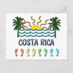 Costa Rica Postkarte